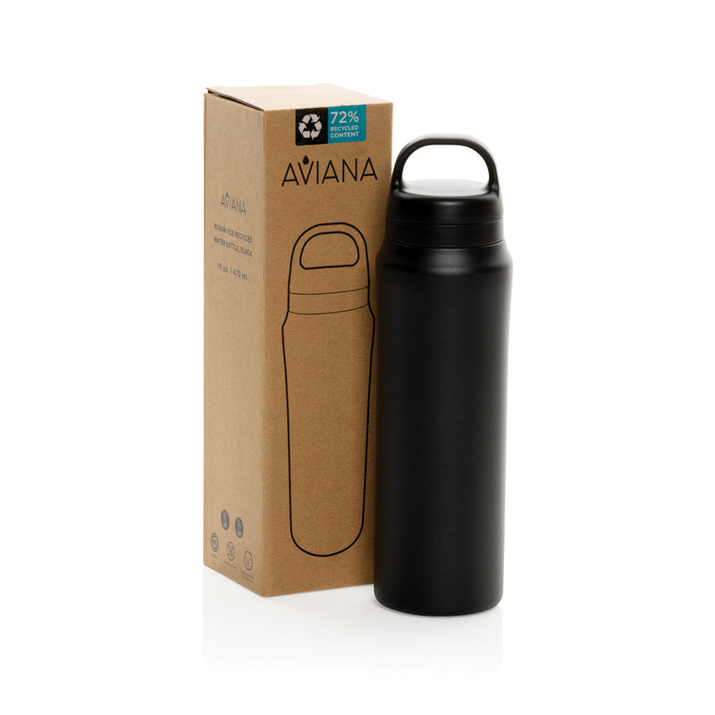 Load image into Gallery viewer, Aviana™ Rowan RCS Recycled Water Bottle 470 ML - Custom Wood Designs