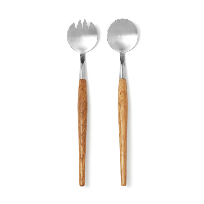 Load image into Gallery viewer, Retro serving cutlery - Custom Wood Designs