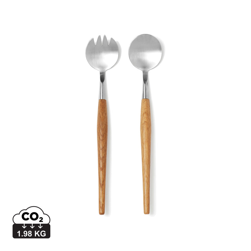 Load image into Gallery viewer, Retro serving cutlery - Custom Wood Designs
