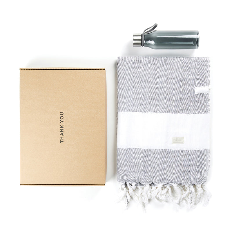 Load image into Gallery viewer, VINGA Lean tritan water bottle 600 ML - Custom Wood Designs