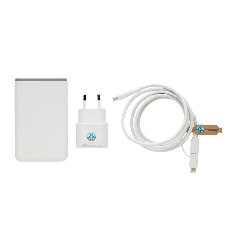 Load image into Gallery viewer, Surge RCS recyled PET 20W type C 3 pcs charging set - Custom Wood Designs