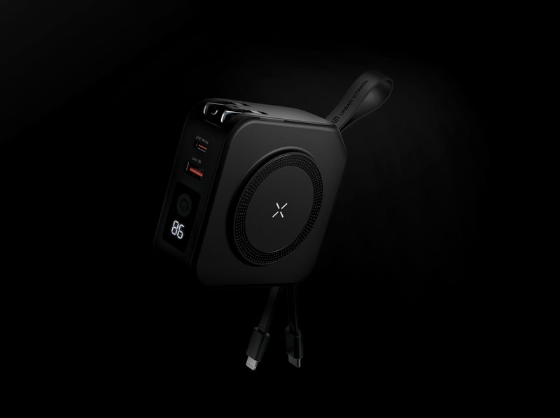 Load image into Gallery viewer, Urban Vitamin Saratoga 5 in 1 universal charger - Custom Wood Designs