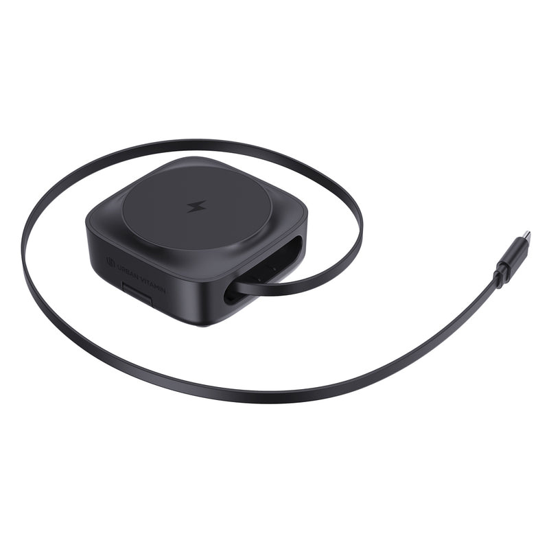 Load image into Gallery viewer, Urban Vitamin Goleta 2-in-1 15W magnetic wireless charger - Custom Wood Designs Urban Vitamin Goleta 2-in-1 15W magnetic wireless charger