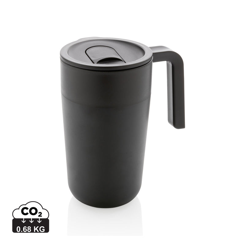 Load image into Gallery viewer, GRS Recycled PP and SS mug with handle - Custom Wood Designs