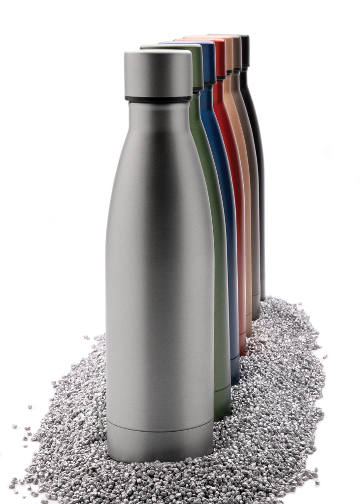 Load image into Gallery viewer, RCS Recycled stainless steel solid vacuum bottle - Custom Wood Designs