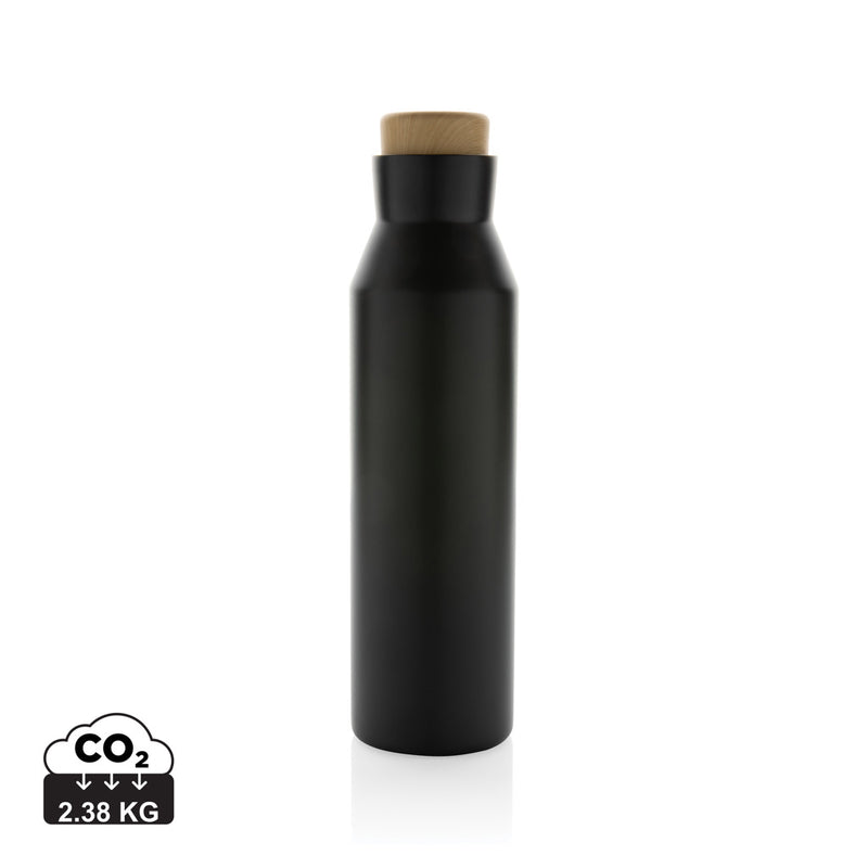 Load image into Gallery viewer, Gaia RCS certified recycled stainless steel vacuum bottle - Custom Wood Designs