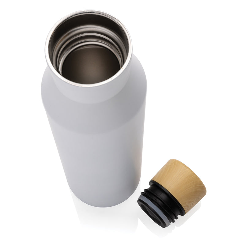 Load image into Gallery viewer, Gaia RCS certified recycled stainless steel vacuum bottle - Custom Wood Designs