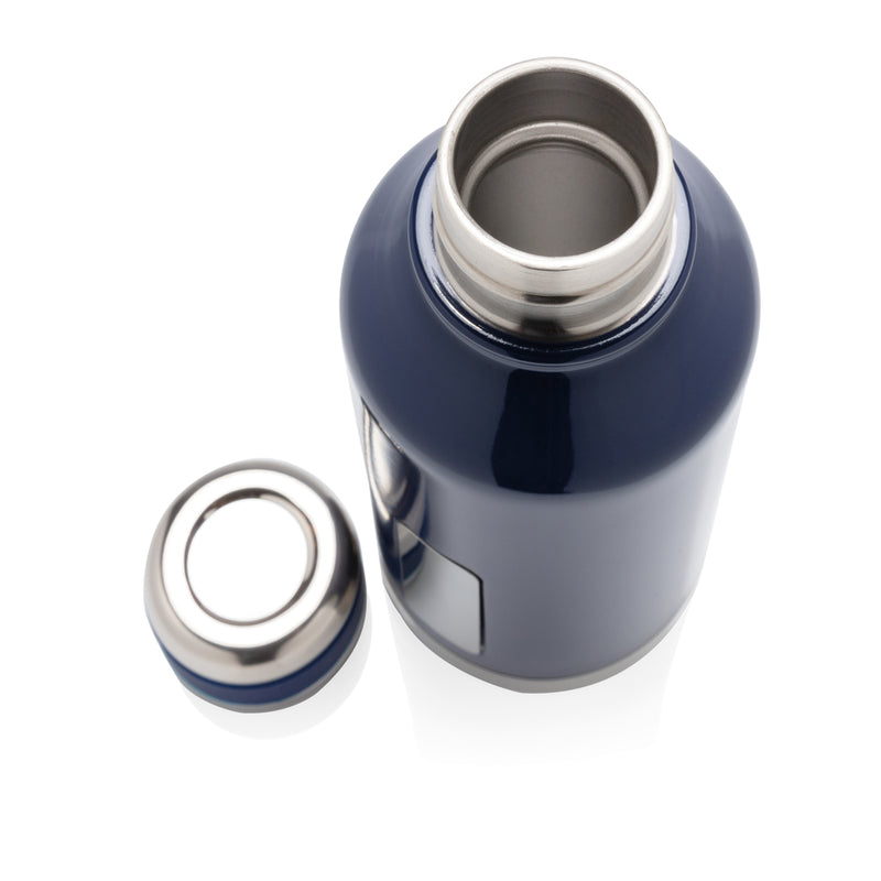 Load image into Gallery viewer, Leak proof vacuum bottle with logo plate - Custom Wood Designs