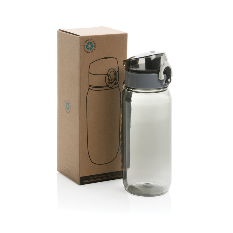 Load image into Gallery viewer, Yide RCS Recycled PET leakproof lockable waterbottle 600ml - Custom Wood Designs