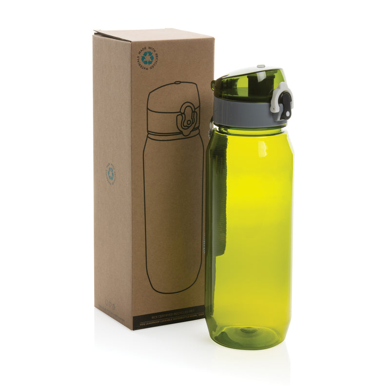 Load image into Gallery viewer, Yide RCS Recycled PET leakproof lockable waterbottle 800ml - Custom Wood Designs