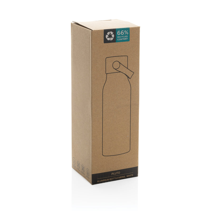 Load image into Gallery viewer, Pluto RCS Certified recycled aluminium bottle 680ml - Custom Wood Designs