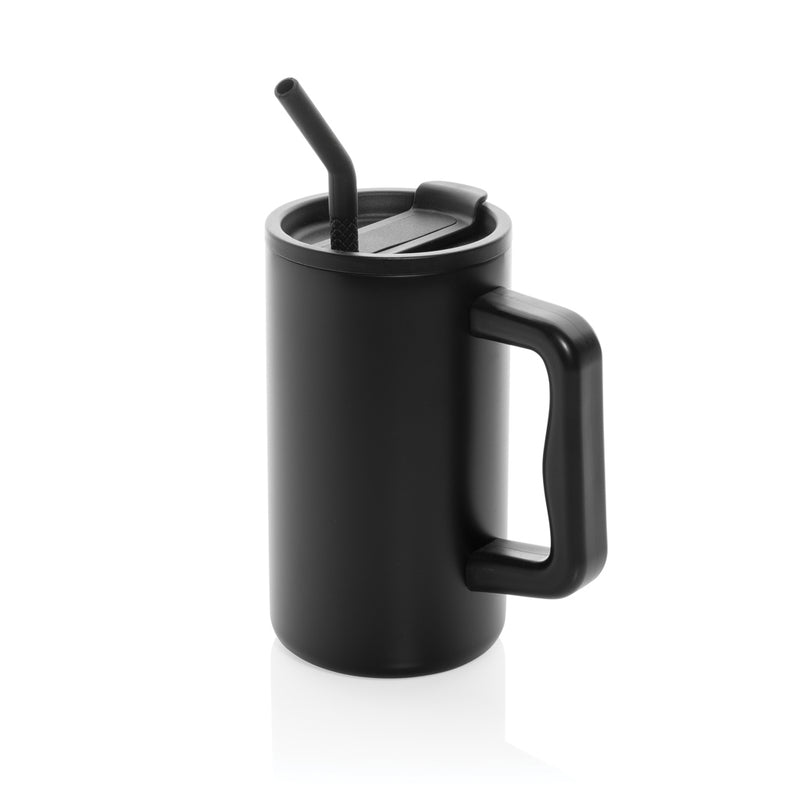 Load image into Gallery viewer, Cube RCS certified recycled steel mug 800ml - Custom Wood Designs