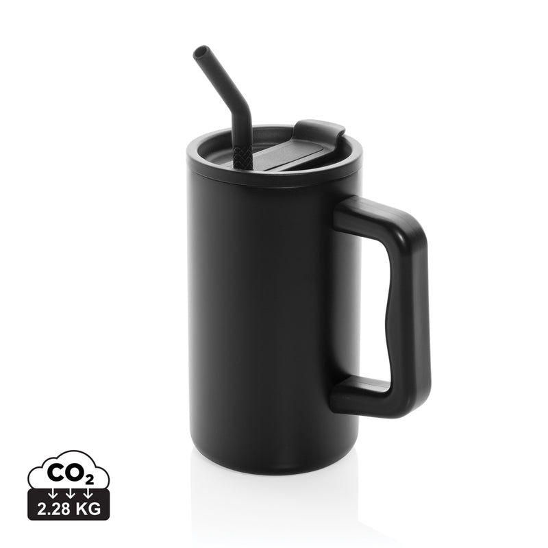 Load image into Gallery viewer, Cube RCS certified recycled steel mug 800ml - Custom Wood Designs