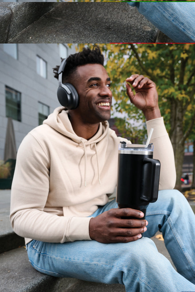 Load image into Gallery viewer, Peakflow RCS recycled steel tumbler 1200ML - Custom Wood Designs