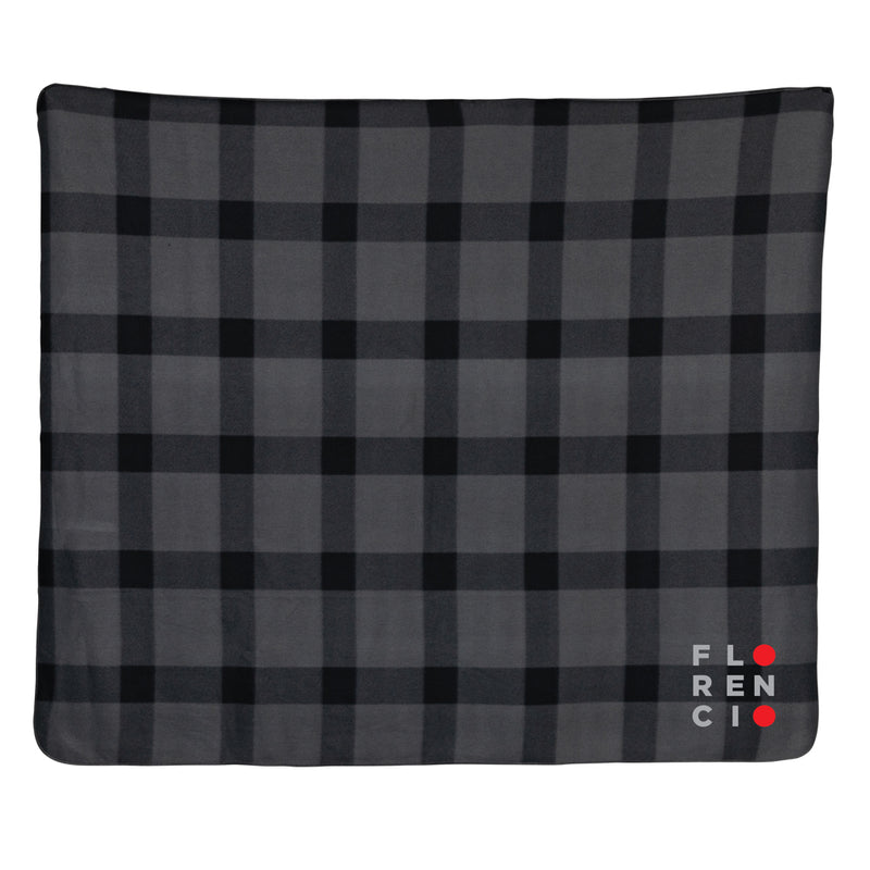 Load image into Gallery viewer, Soft plaid fleece blanket - Custom Wood Designs