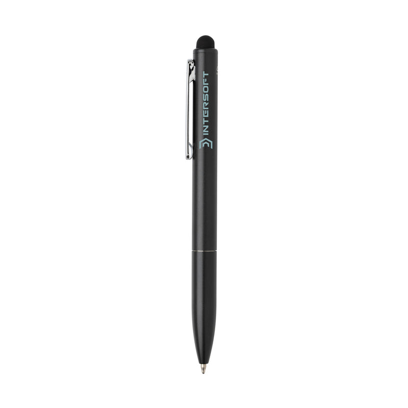 Load image into Gallery viewer, Kymi RCS certified recycled aluminium pen with stylus - Custom Wood Designs