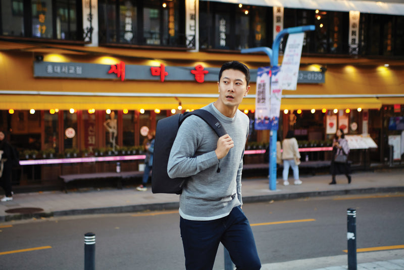 Load image into Gallery viewer, Bobby Hero Regular, Anti-theft backpack - Custom Wood Designs