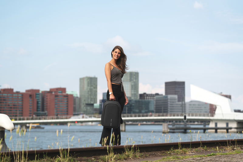 Load image into Gallery viewer, Bobby Hero Small, Anti-theft backpack - Custom Wood Designs