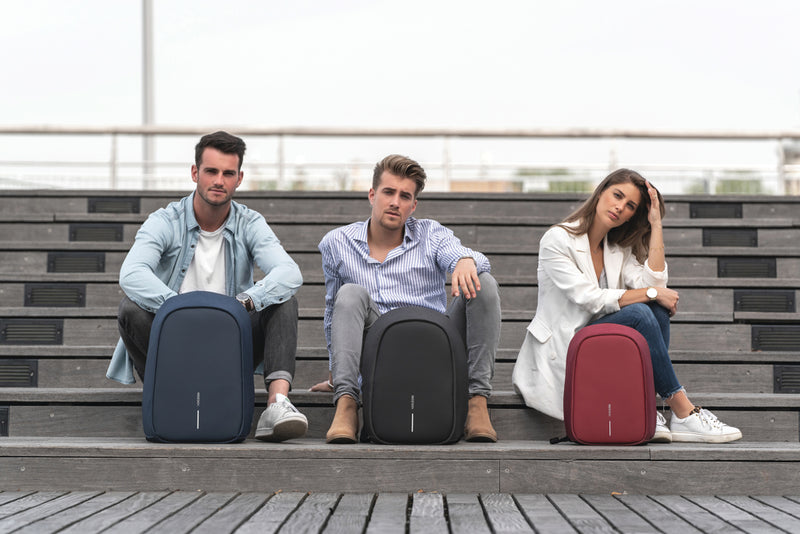 Load image into Gallery viewer, Bobby Hero XL, Anti-theft backpack - Custom Wood Designs