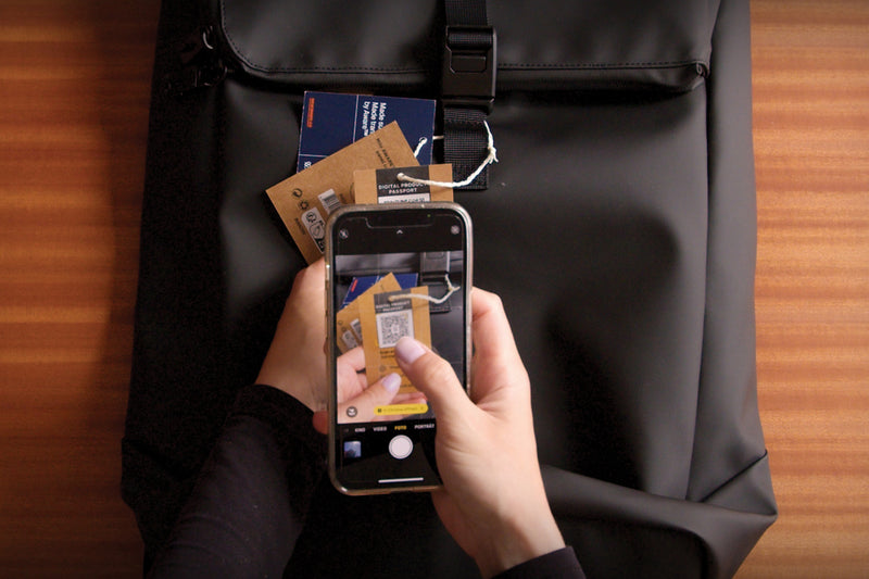 Load image into Gallery viewer, Urban Water Resistant Flap-top Backpack - Custom Wood Designs