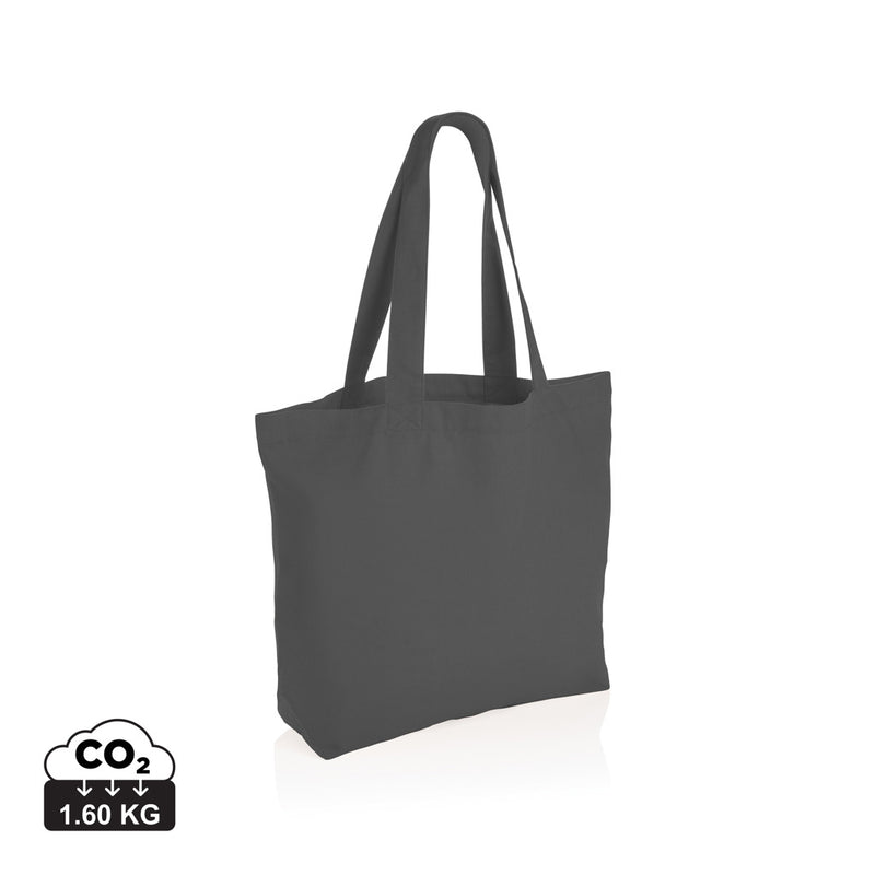 Load image into Gallery viewer, Impact Aware™ 240 gsm rcanvas shopper w/pocket undyed - Custom Wood Designs