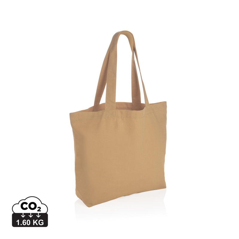 Load image into Gallery viewer, Impact Aware™ 240 gsm rcanvas shopper w/pocket undyed - Custom Wood Designs