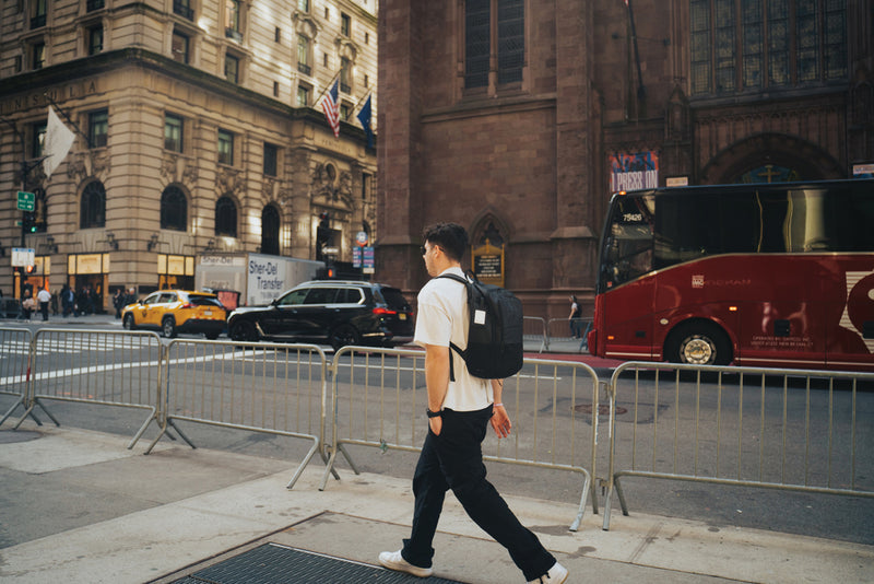 Load image into Gallery viewer, RPET 15.6 inch deluxe laptop backpack - Custom Wood Designs