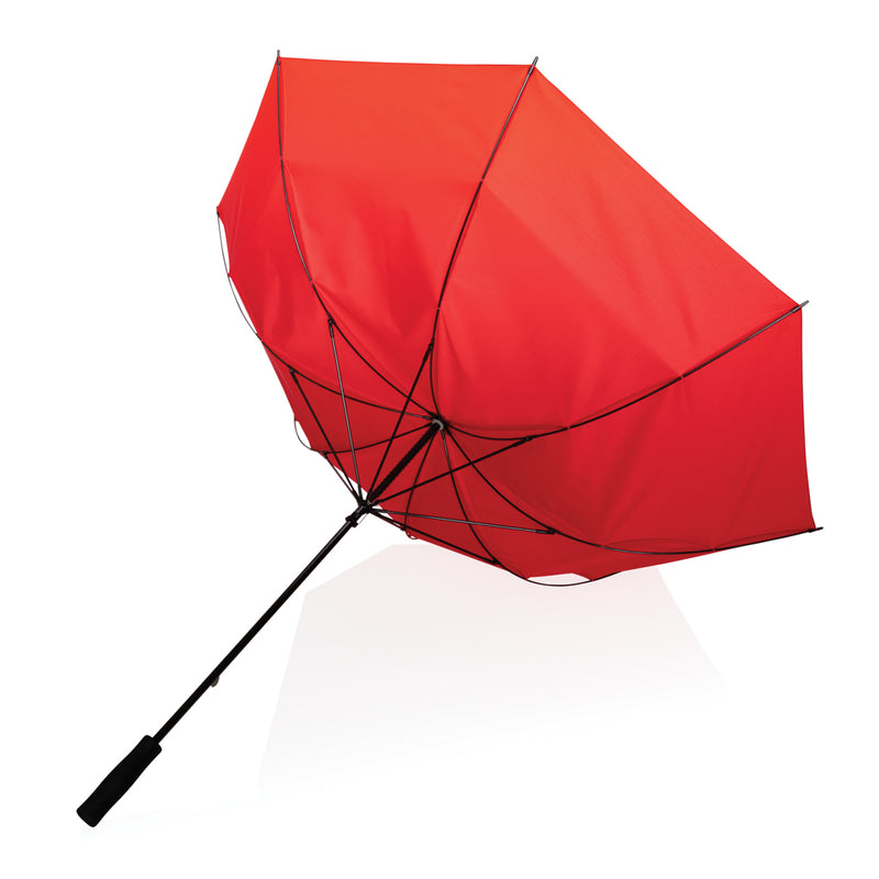 Load image into Gallery viewer, 30" Impact AWARE™ RPET 190T Storm proof umbrella - Custom Wood Designs