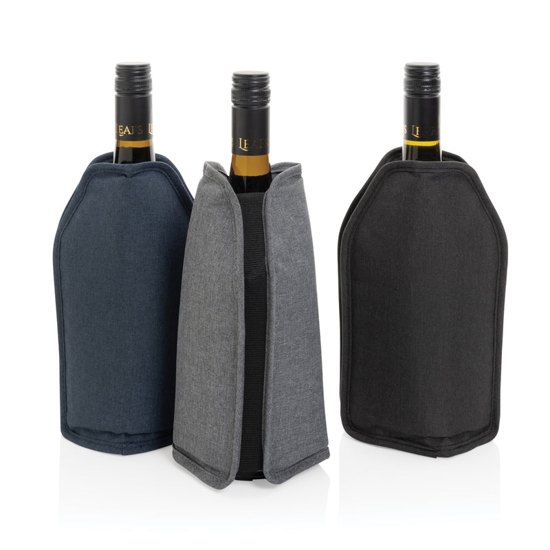 Load image into Gallery viewer, Vino AWARE™ RPET wine cooler sleeve - Custom Wood Designs