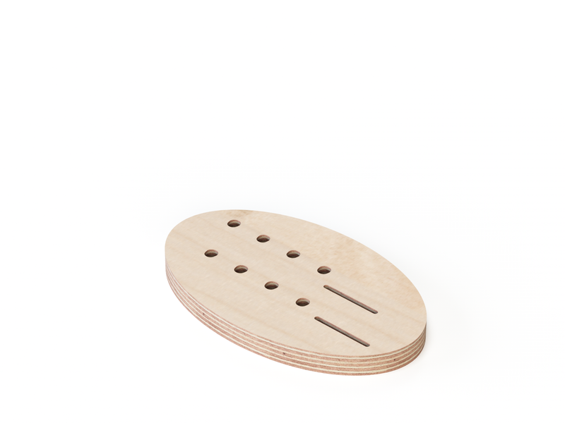 Load image into Gallery viewer, Compact Lumi display board made from 18mm eucalyptus, ideal for modern displays