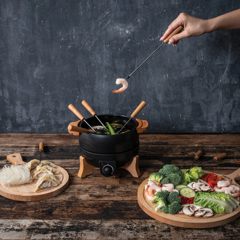 Load image into Gallery viewer, Electric Party Fondue Set - 2.3L (EU Type F) - Custom Wood Designs Electric Party Fondue Set - 2.3L (EU Type F)