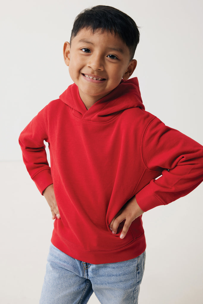 Load image into Gallery viewer, Kids recycled cotton hoodie with sidepockets - Custom Wood Designs