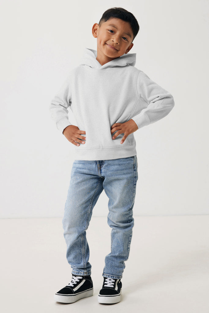 Load image into Gallery viewer, Kids recycled cotton hoodie with sidepockets - Custom Wood Designs