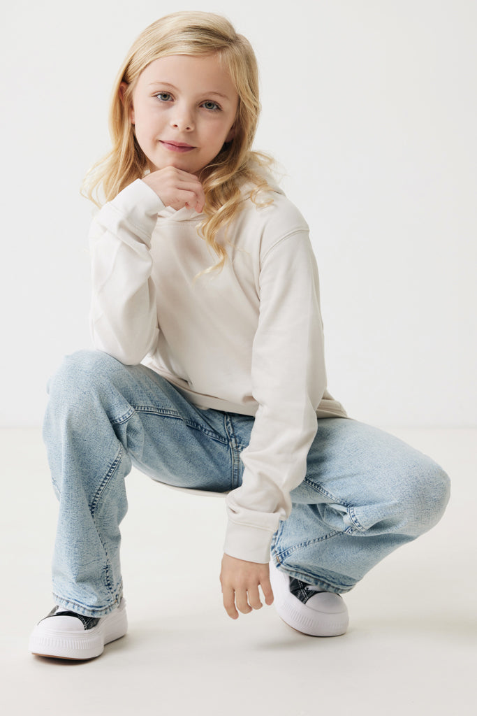 Load image into Gallery viewer, Kids recycled cotton hoodie with sidepockets - Custom Wood Designs