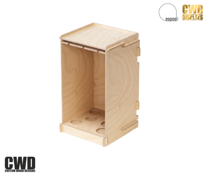 Load image into Gallery viewer, Wine Cube - Custom Wood Designs