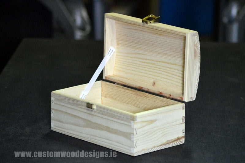 Load image into Gallery viewer, Pine Wood Chest CB1 23X13X12 cm Chest Box pin chest lock lockable box small trunk chest-box-unbranded-pine-wood-chest-cb1-23x13x12-cm-49180144959831