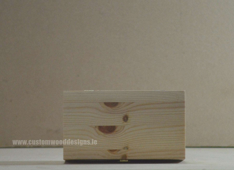 Load image into Gallery viewer, Pine Wood Chest CB1 23X13X12 cm Chest Box pin chest lock lockable box small trunk chest-box-unbranded-pine-wood-chest-cb1-23x13x12-cm-53611794399575