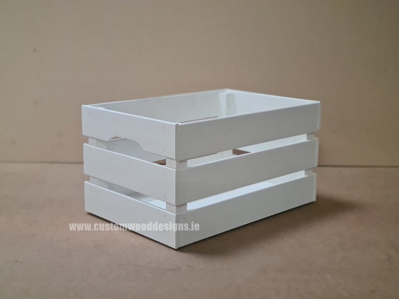 Load image into Gallery viewer, Large White Crate x10 Crate pin box room deco white crate white wood wooden crate-default-title-large-white-crate-x10-53612106907991