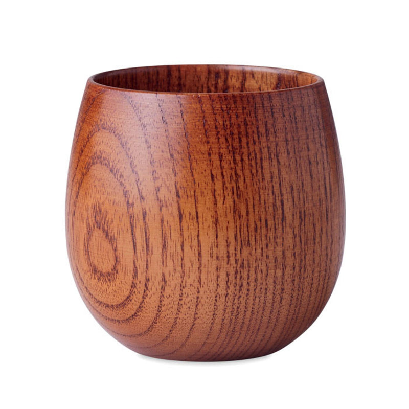 Load image into Gallery viewer, Oak wooden mug 250ml pack of 25 Custom Wood Designs __label: Multibuy default-title-oak-wooden-mug-250ml-pack-of-25-53613735903575
