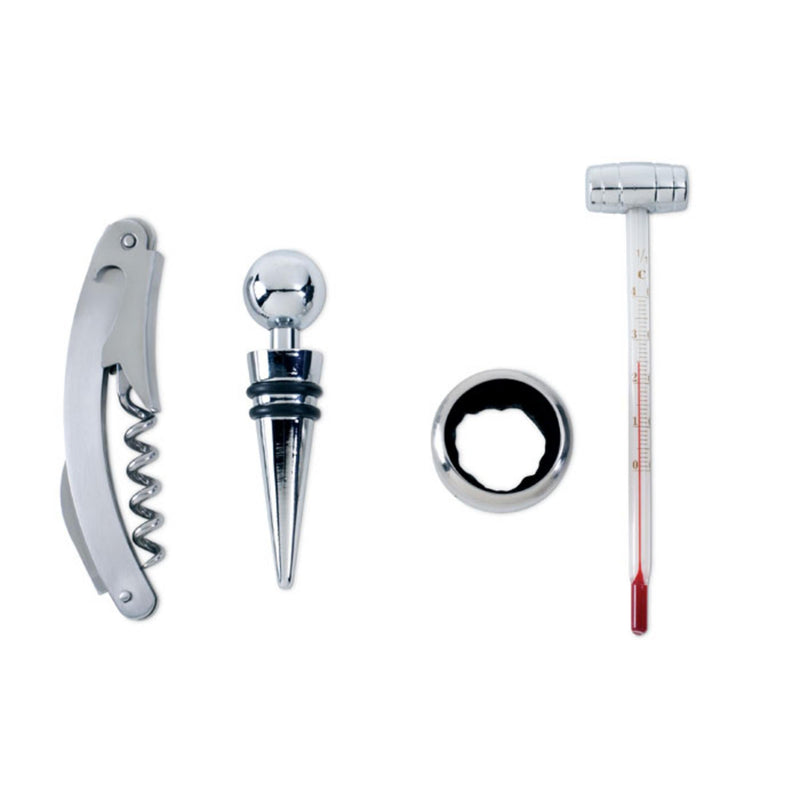 Load image into Gallery viewer, Wine set in wooden box pack of 25 Custom Wood Designs __label: Multibuy default-title-wine-set-in-wooden-box-pack-of-25-53613643661655