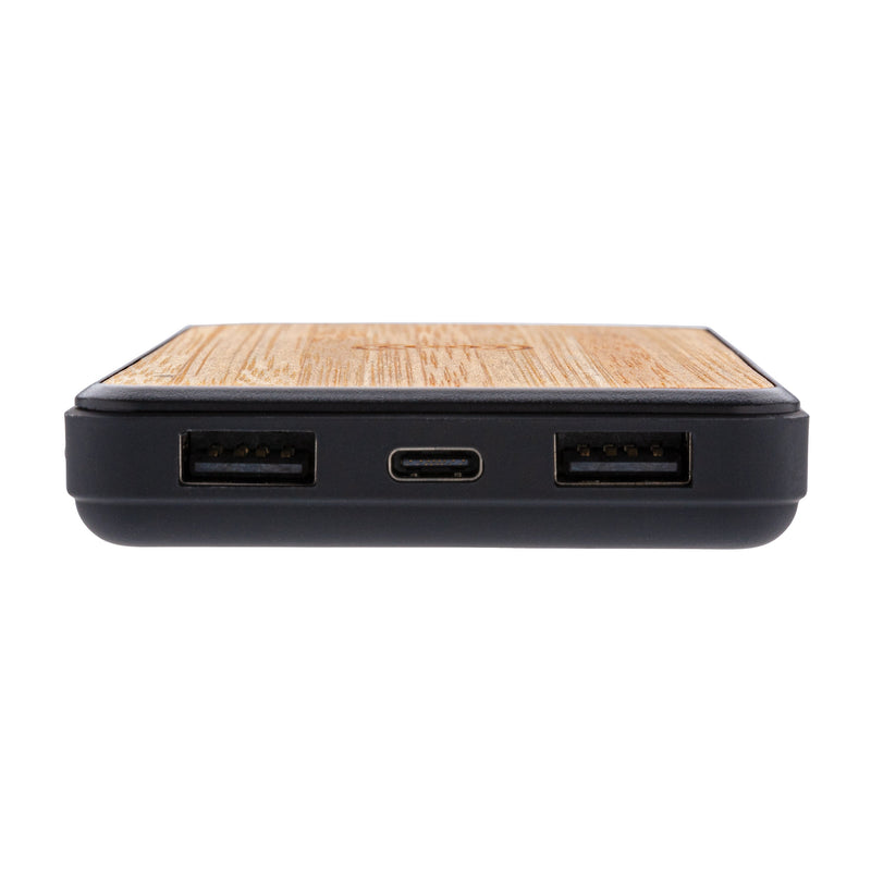 Load image into Gallery viewer, Wooden bamboo powerbank pack of 25 Custom Wood Designs __label: Multibuy default-title-wooden-bamboo-powerbank-pack-of-25-53613200867671