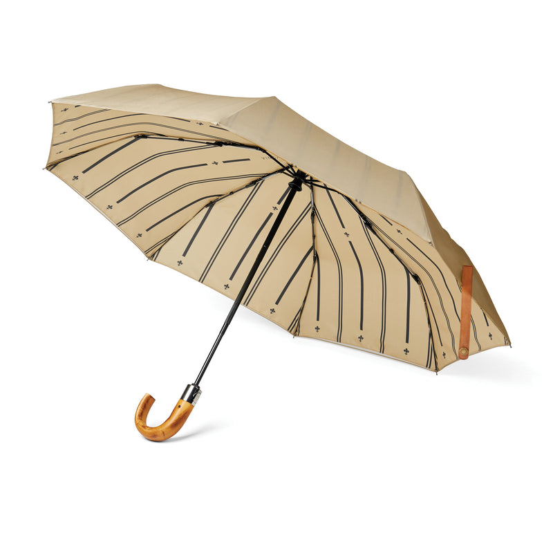 Load image into Gallery viewer, 21" Foldable Umbrella pack of 25 Greige Custom Wood Designs __label: Multibuy greige-21-foldable-umbrella-pack-of-25-53613571899735