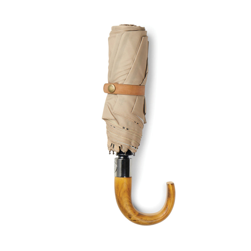 Load image into Gallery viewer, 21" Foldable Umbrella pack of 25 Custom Wood Designs __label: Multibuy greige-21-foldable-umbrella-pack-of-25-53613575373143