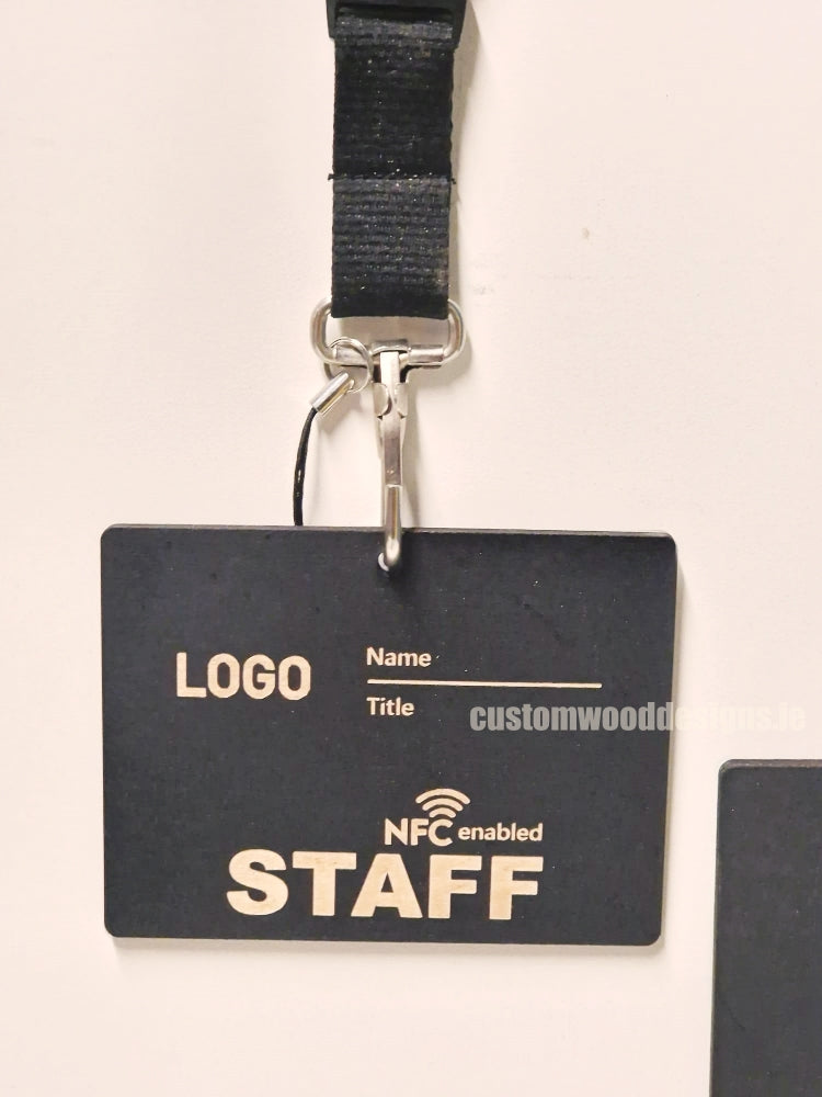 Wooden NFC Lanyards - The Next Big Innovation from Custom Wood Designs