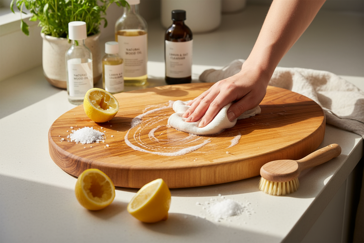 Cleaning Chopping Board