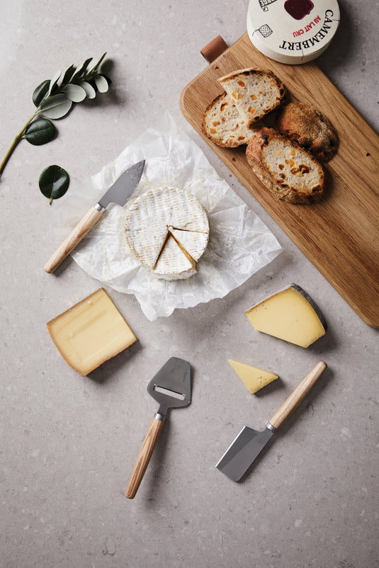 VINGA Retro cheese set - Custom Wood Designs