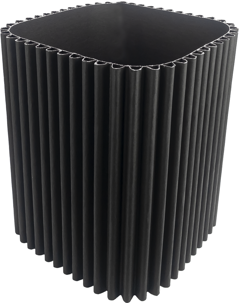 Load image into Gallery viewer, Rialto Cestino Ristino Nero - CWDdisplays
