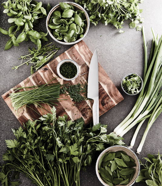 Hattasan chef's knife - Custom Wood Designs