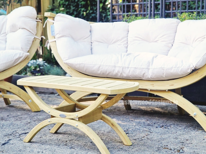 Load image into Gallery viewer, Siena Duo Sofa - Custom Wood Designs Siena Duo Sofa made from [material] –  [use_case] | Custom Wood Designs
