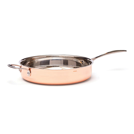 Copper sauté pan - Custom Wood Designs